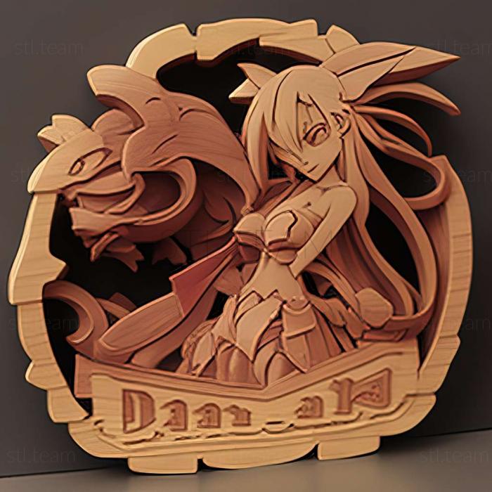 3D model Disgaea 4 A Promise Revisited game (STL)